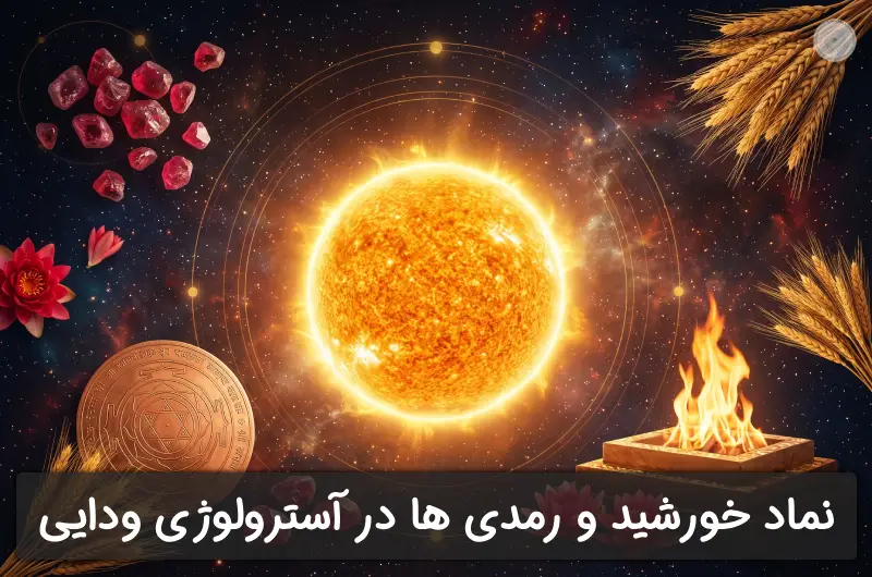نماد خورشید و رمدی های خورشید در آسترولوژی ودایی؛ معنا و نشانههای منسوب